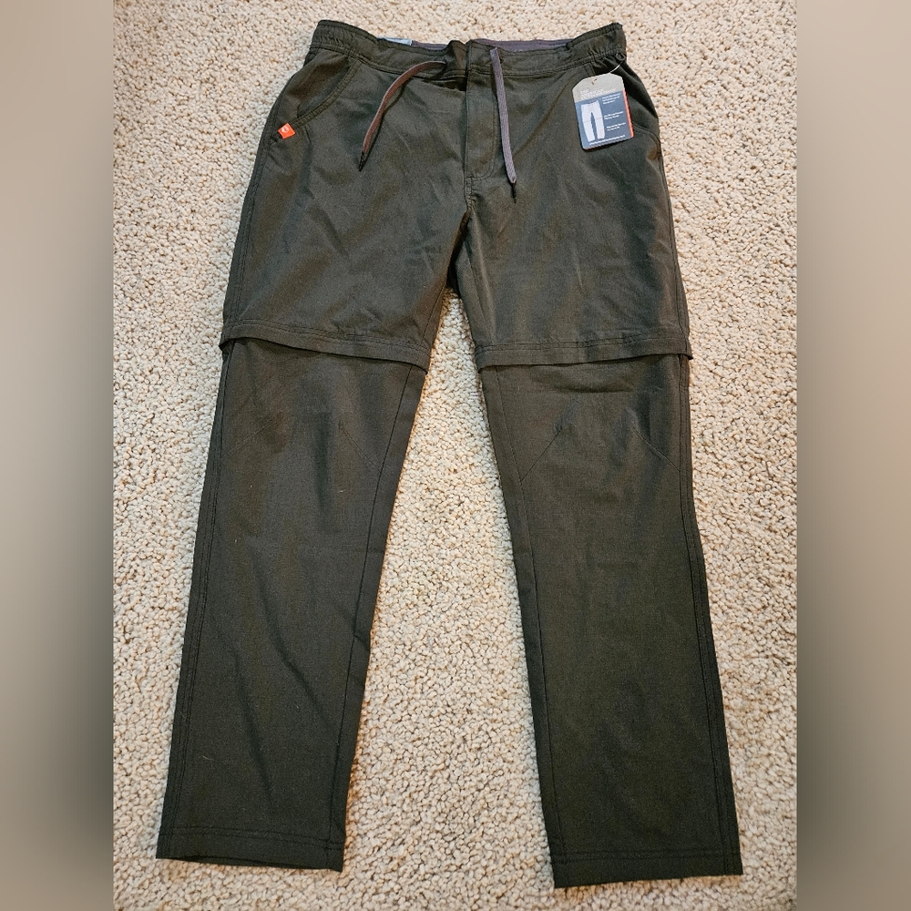 NWT American Outdoorsman Zip-off pants, L